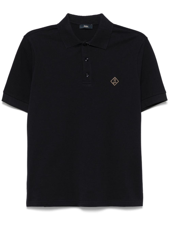 Herno T-shirts and Polos Blue Cotton