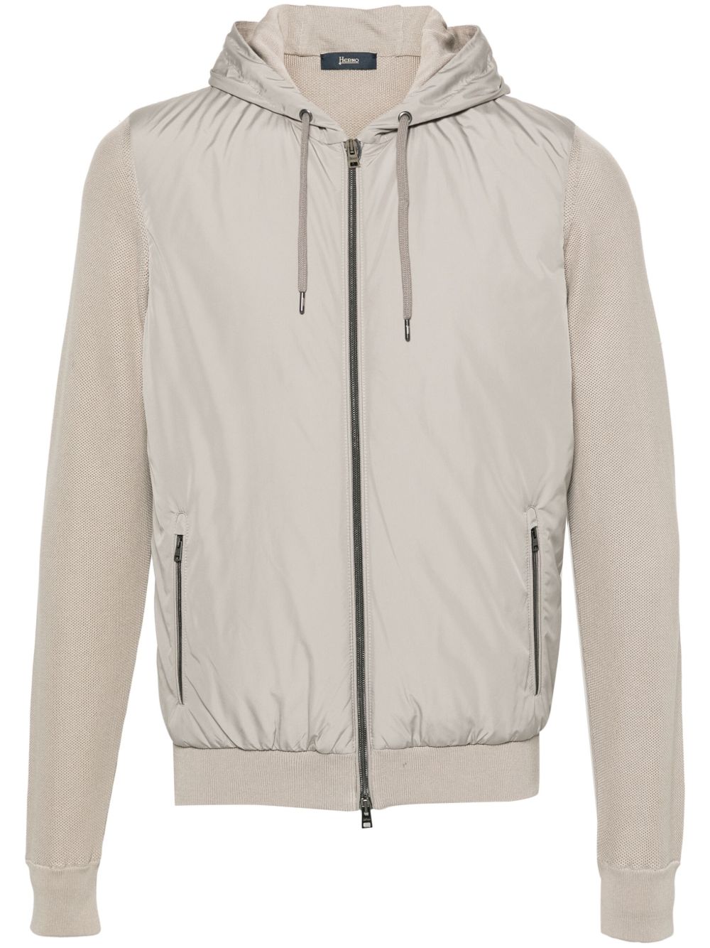 Herno Coats Dove Grey Outer: Polyester