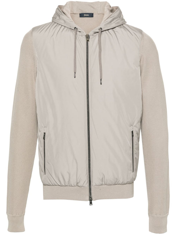 Herno Coats Dove Grey Outer: Polyester