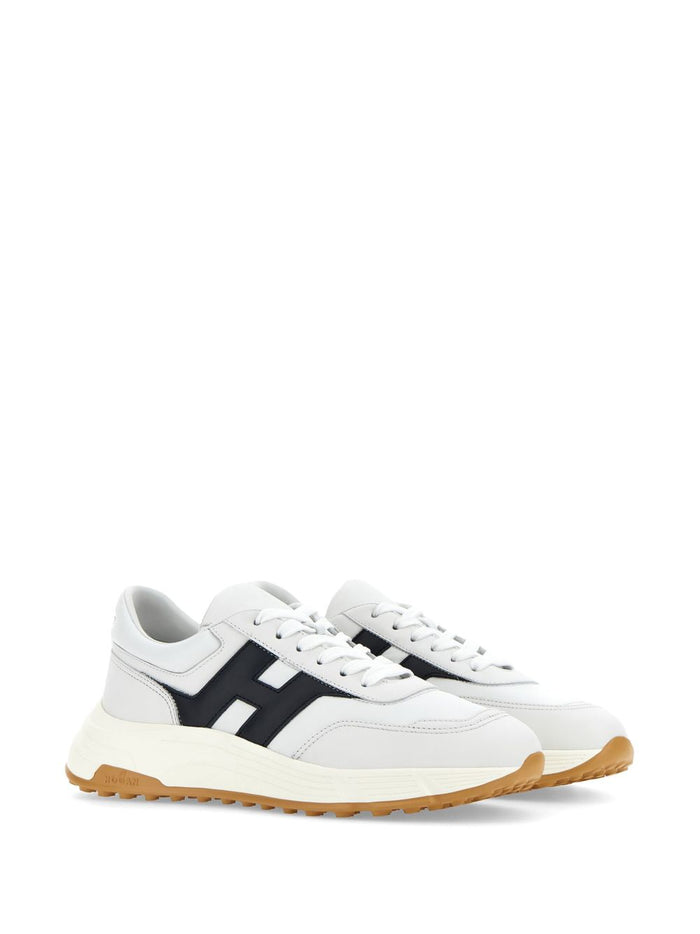 Hogan Sneakers White Calf Leather