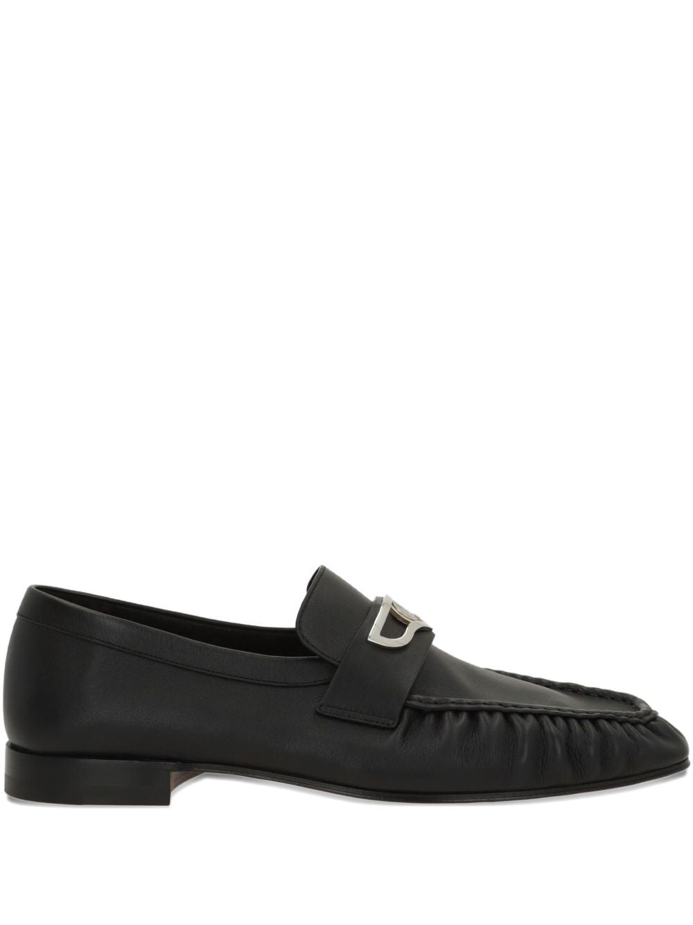 Christian Louboutin Flat shoes Black Outer: Nappa Leather