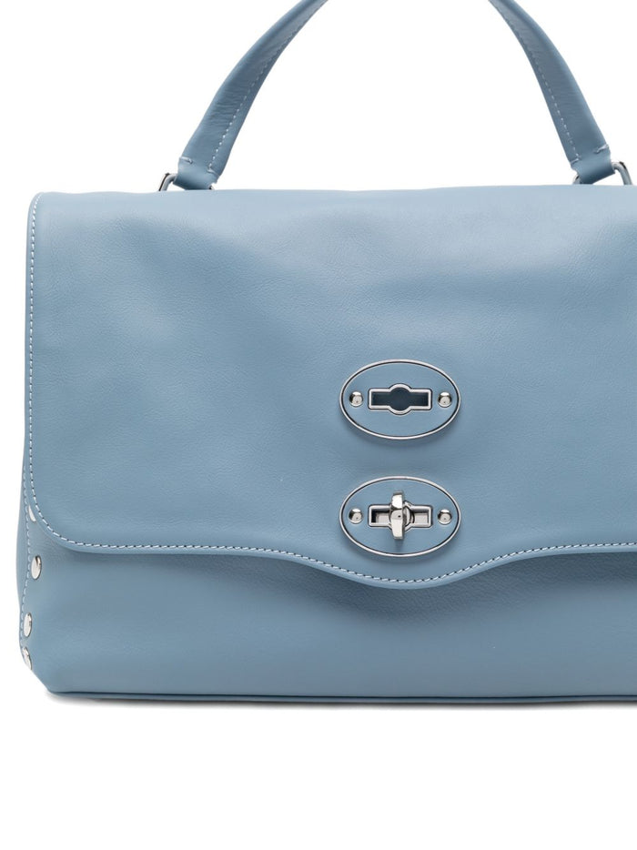 Zanellato Bags Clear Blue External Bovine Leather