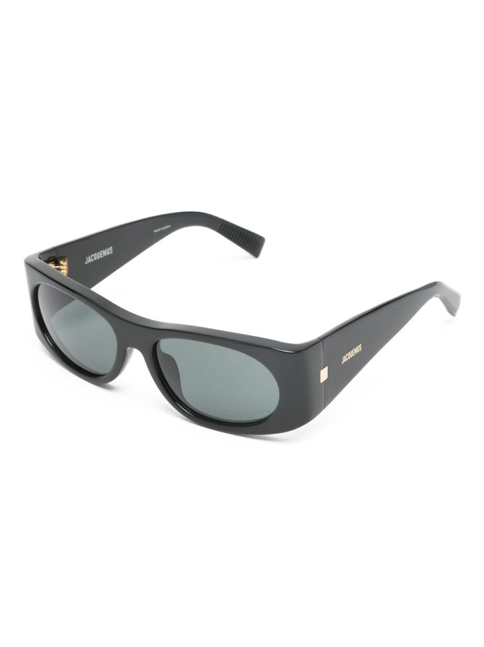 JACQUEMUS Sunglasses Black Acetate