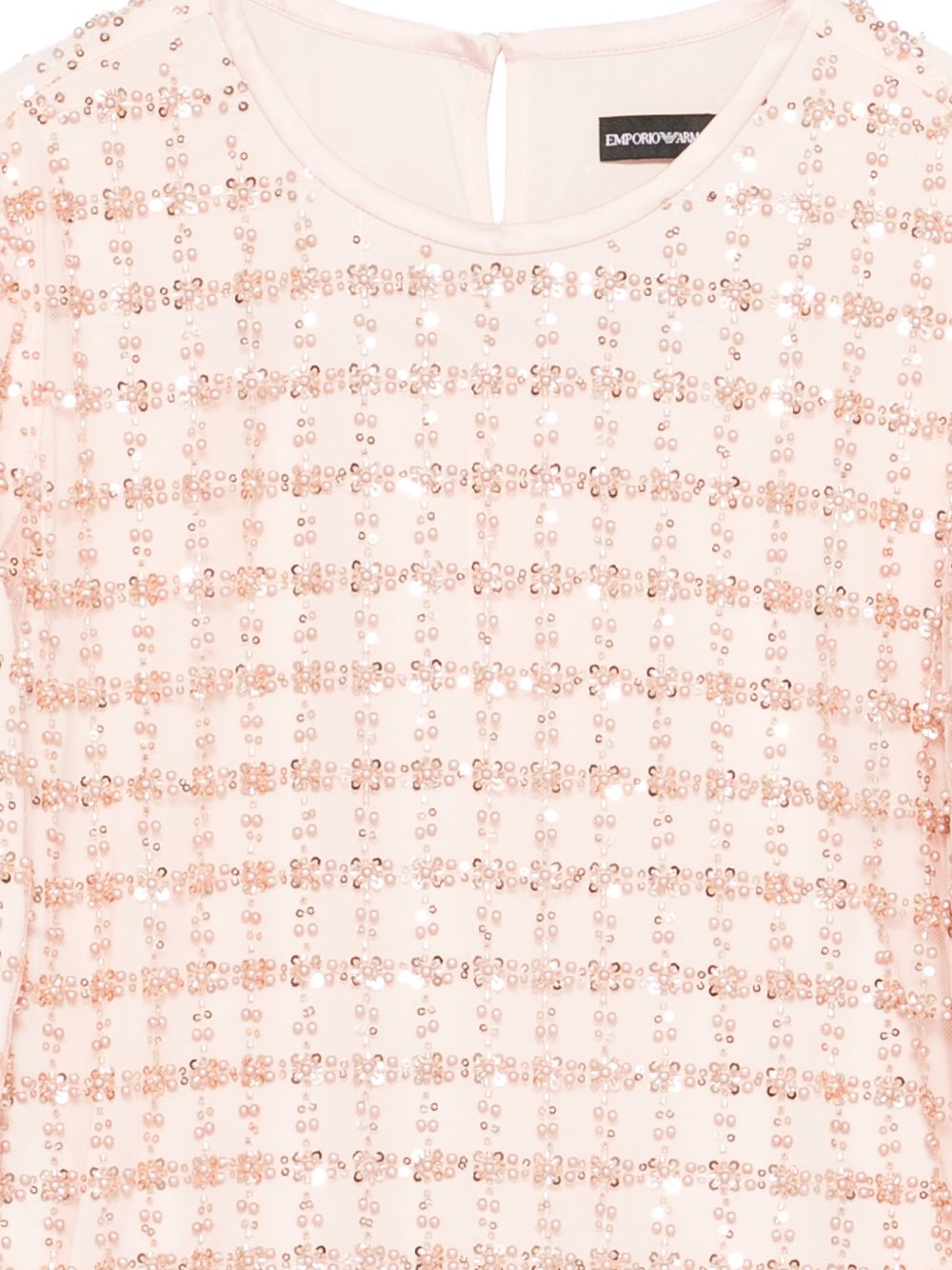 Emporio Armani Top Pink Polyester