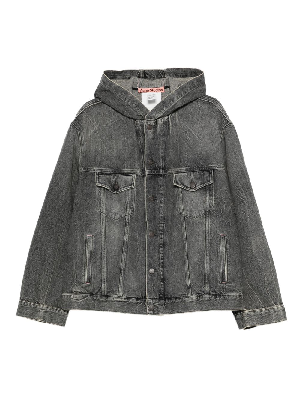 Acne Studios Coats Black Cotton