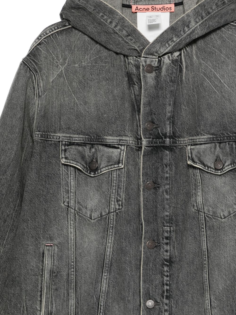 Acne Studios Coats Black Cotton