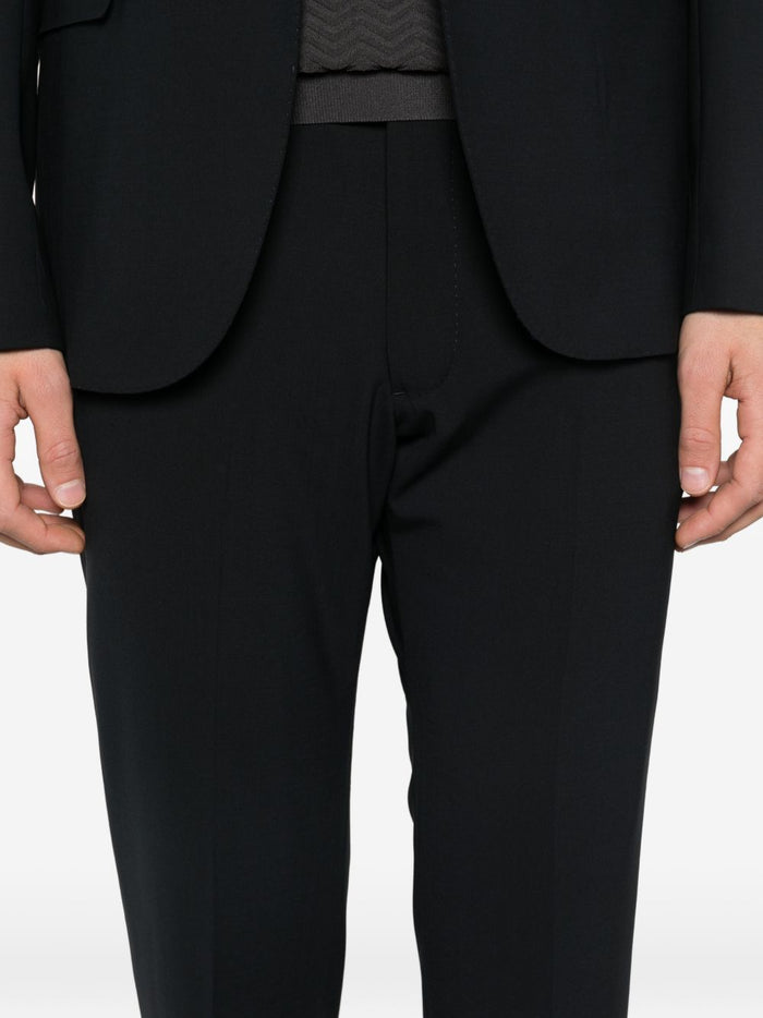 Emporio Armani Suit Blue Virgin Wool