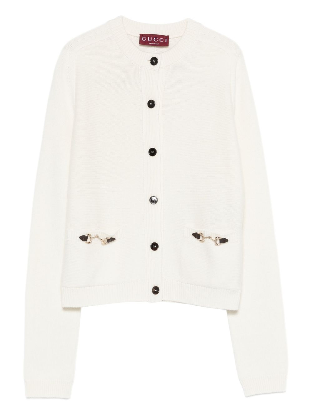 Gucci Sweaters White Wool Mix