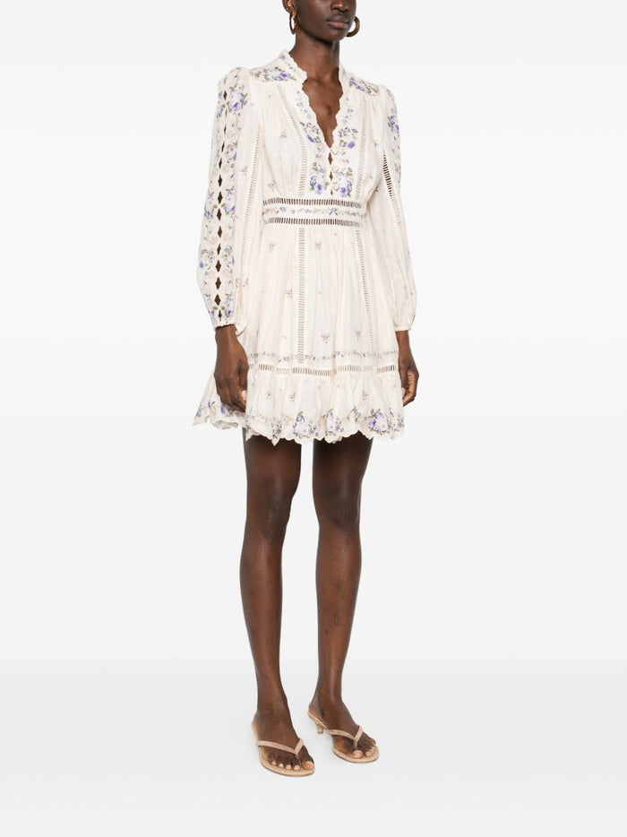 Zimmermann Dresses Beige Linen