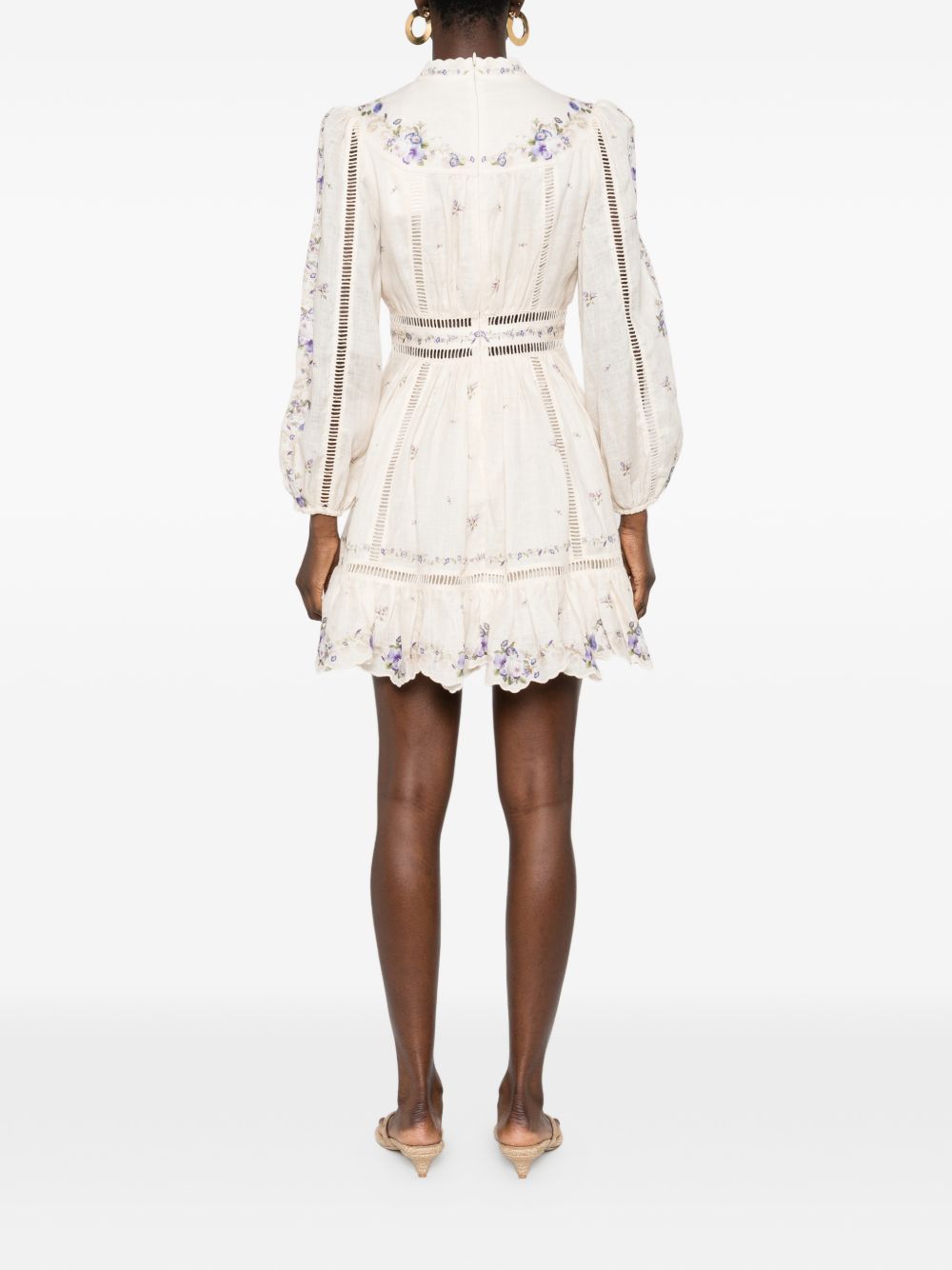 Zimmermann Dresses Beige Linen