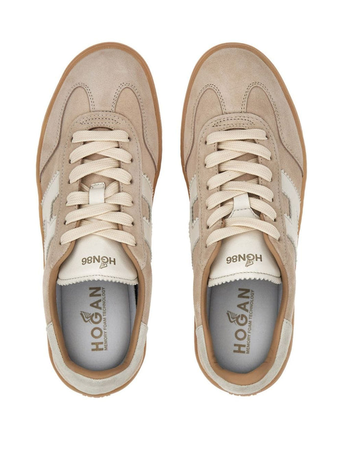 Hogan Sneakers Beige Outer: Calf Leather
