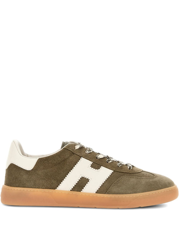 Hogan Sneakers Green Outer: Calf Leather
