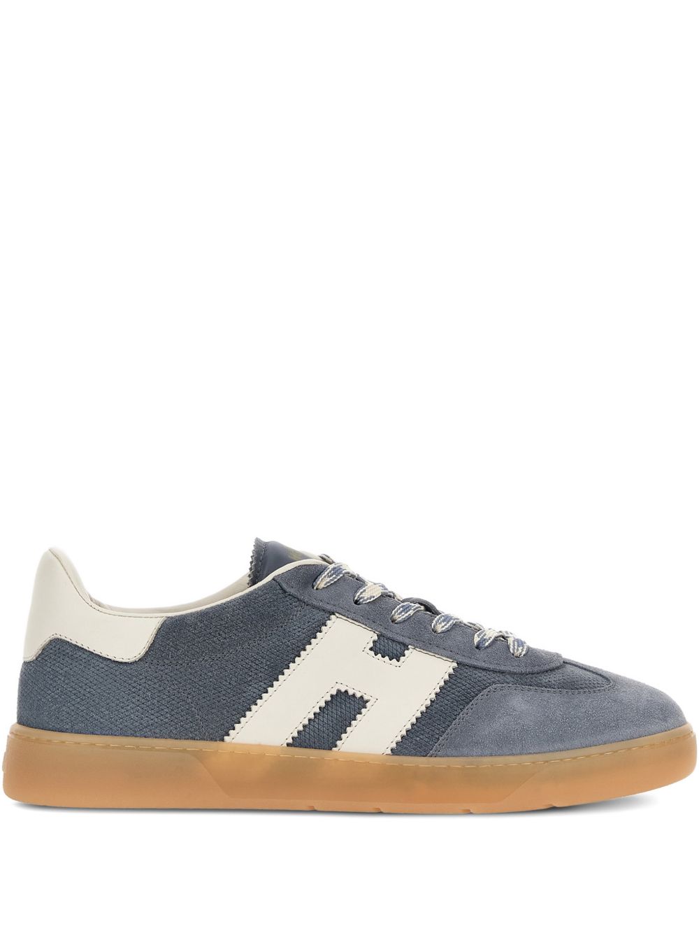 Hogan Sneakers Clear Blue Calf Suede