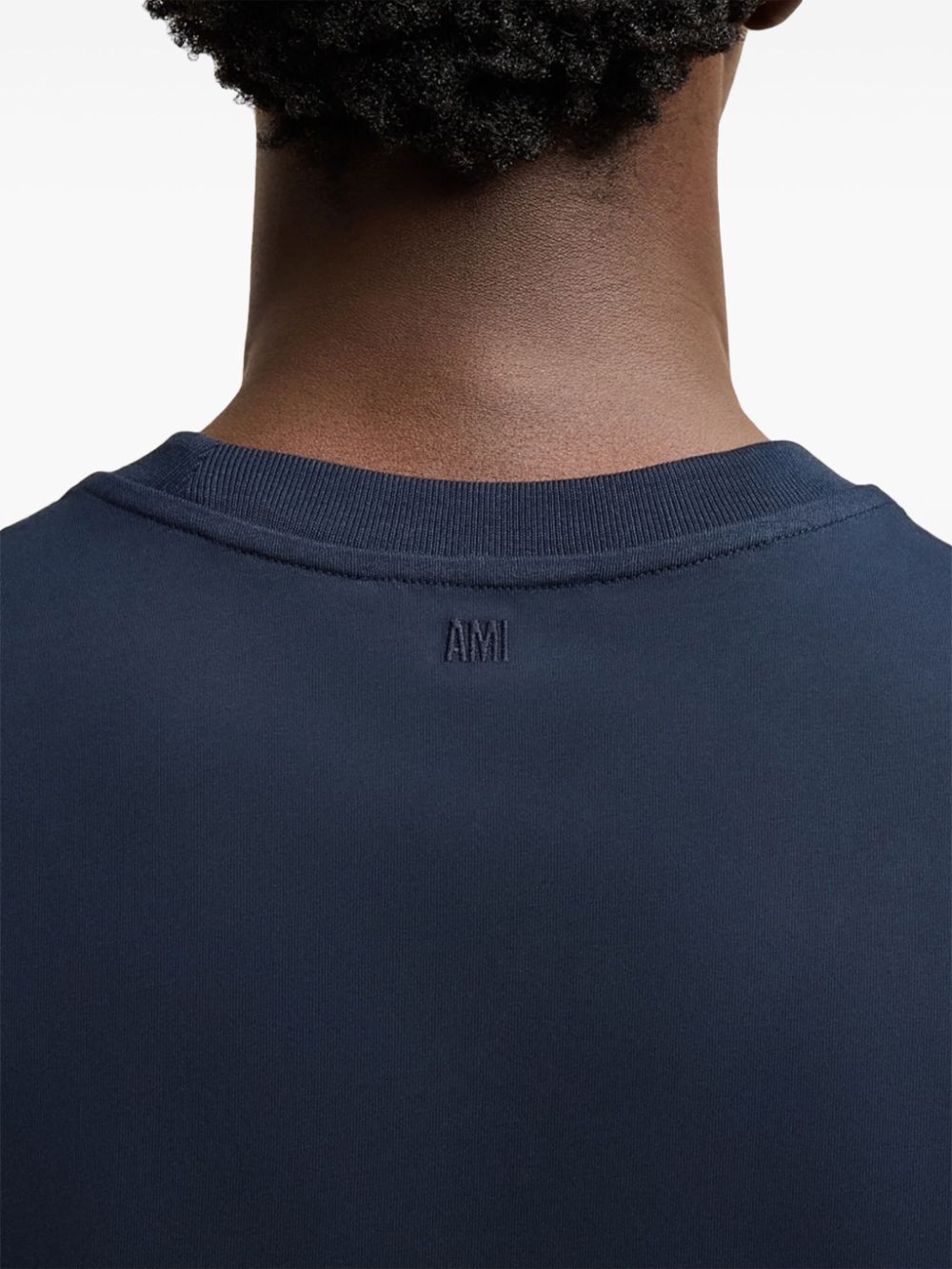 Ami Paris T-Shirts And Polos Blue Cotton