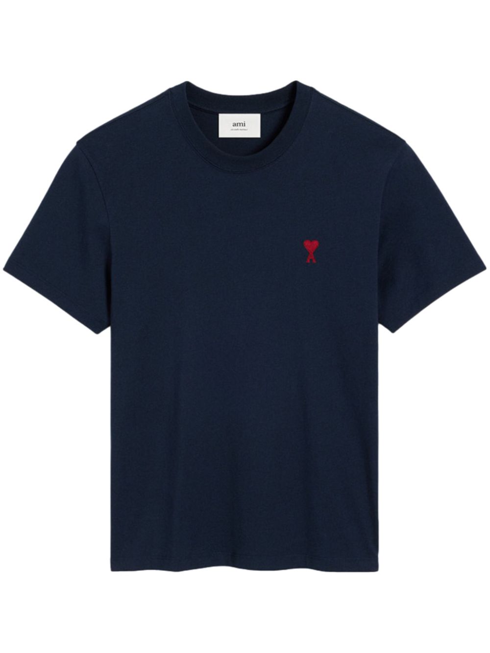 Ami Paris T-Shirts And Polos Blue Cotton