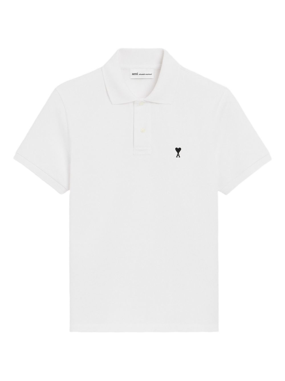 Ami Paris T-Shirts And Polos White Fabric