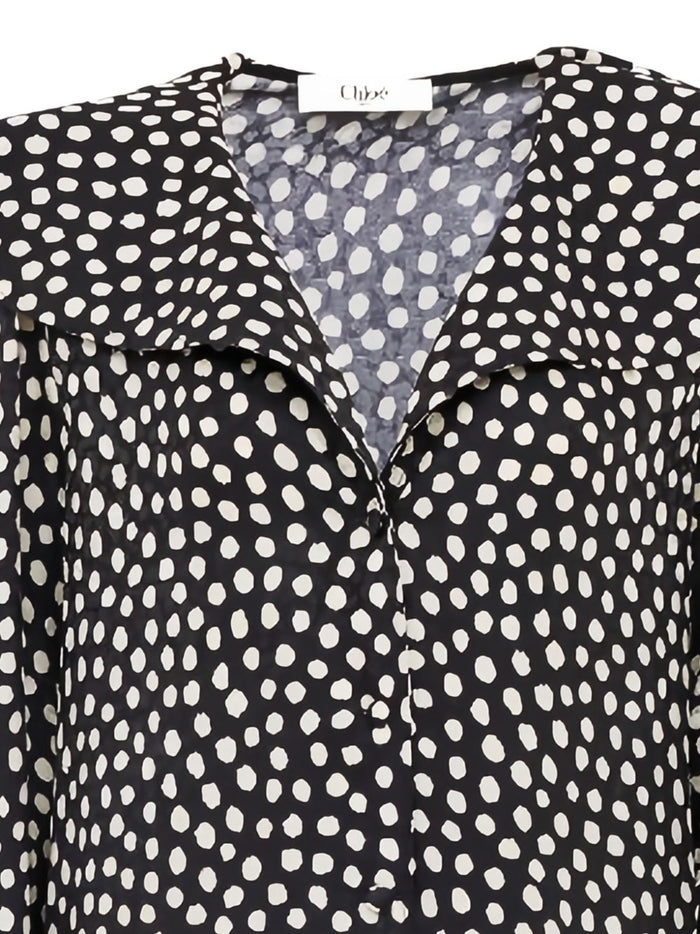 Chloè Dresses Black Silk