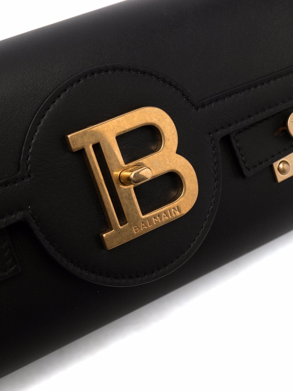 Balmain Bags Black Calf Leather
