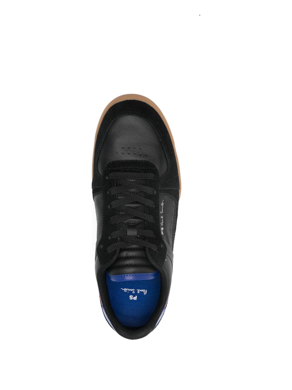 PS By Paul Smith Sneakers Black Cow Leather Upper/rubber Sole