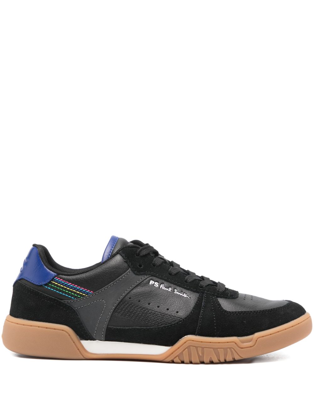 PS By Paul Smith Sneakers Black Cow Leather Upper/rubber Sole