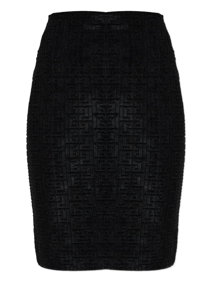 Balmain Skirts Black Polyester