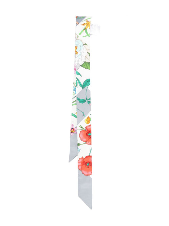 Gucci Scarfs White Silk Fabric
