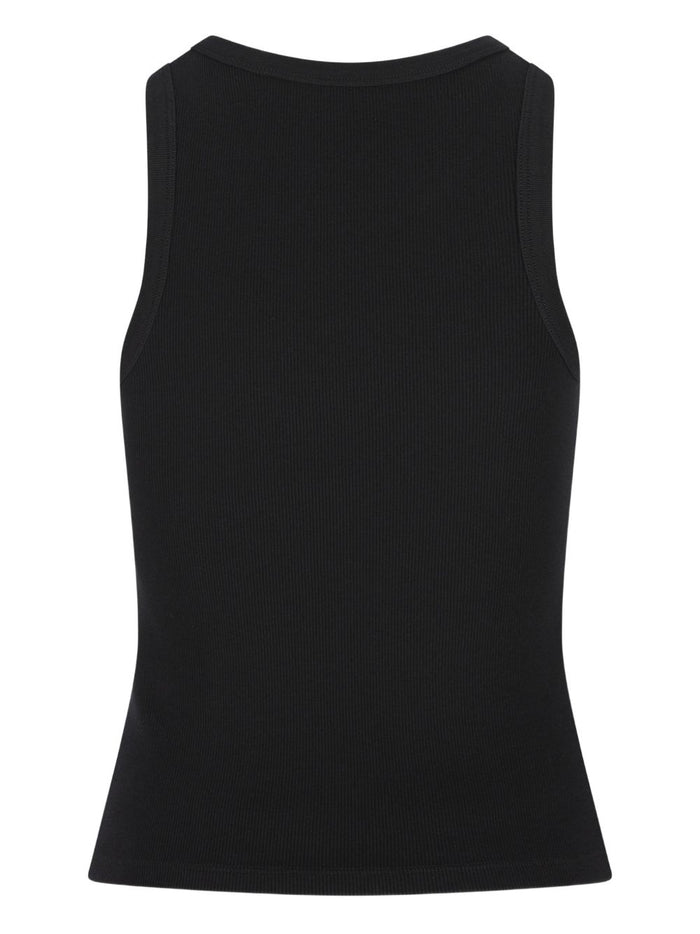 Givenchy Top Black Cotton Elastane