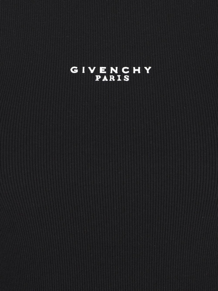 Givenchy Top Black Cotton Elastane