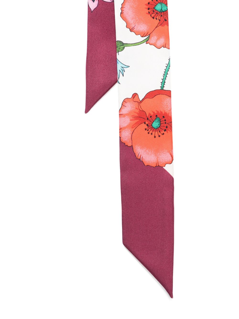 Gucci Scarfs Purple Silk Fabric