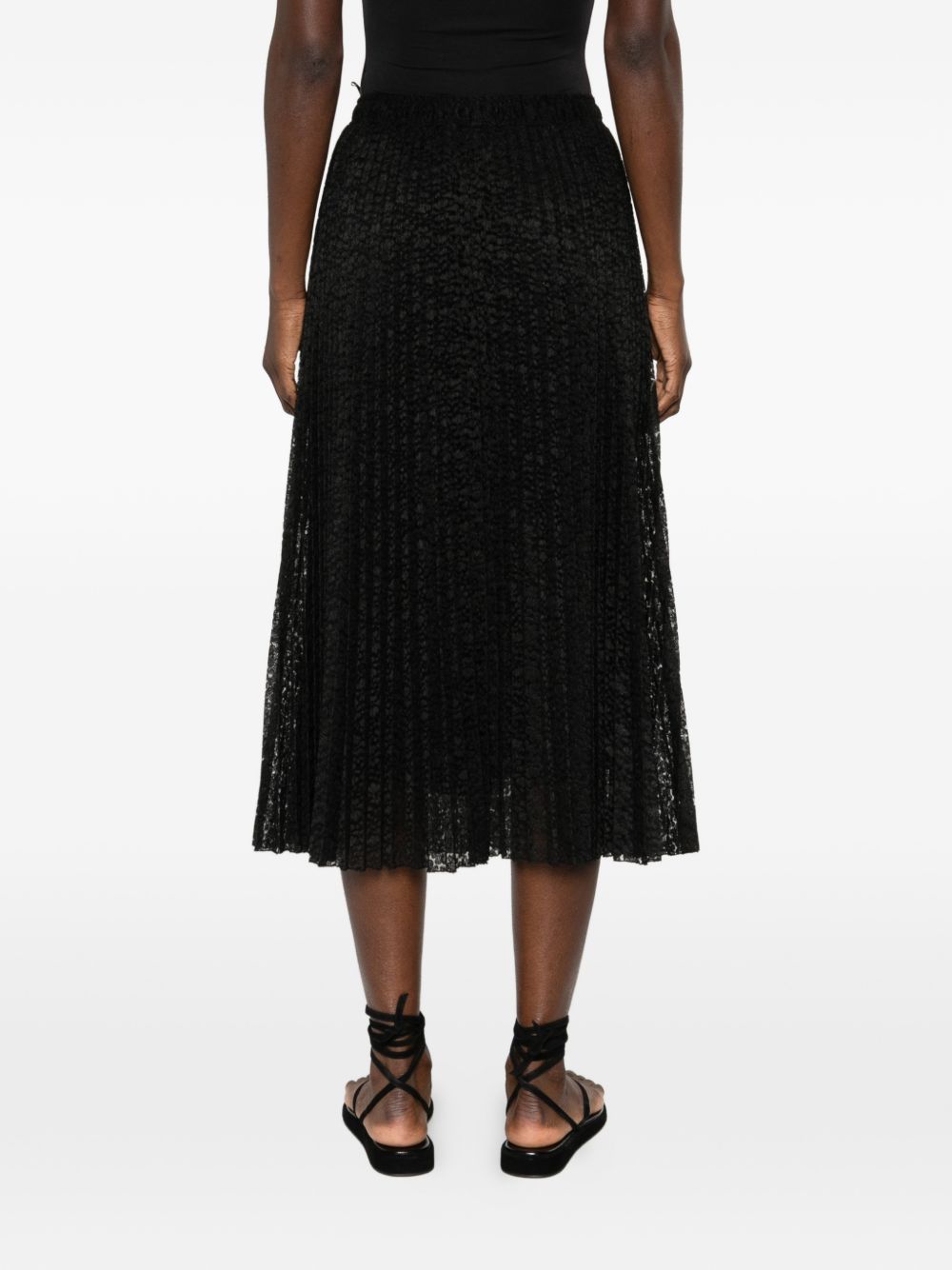 Ermanno Scervino Skirts Black Polyester Nylon