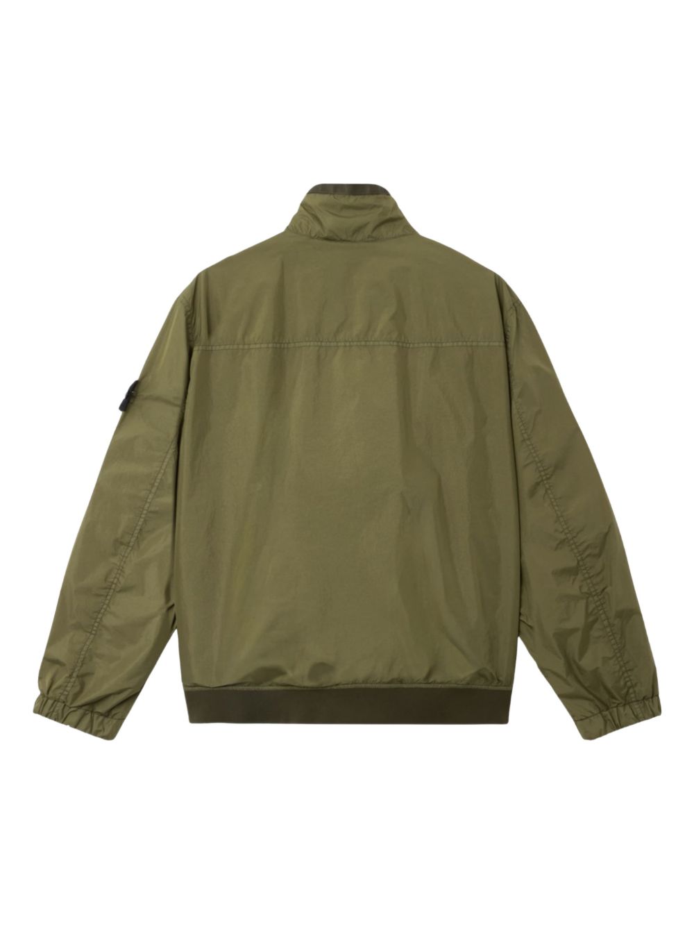 Stone Island Jackets Green Resina Poliuretanica