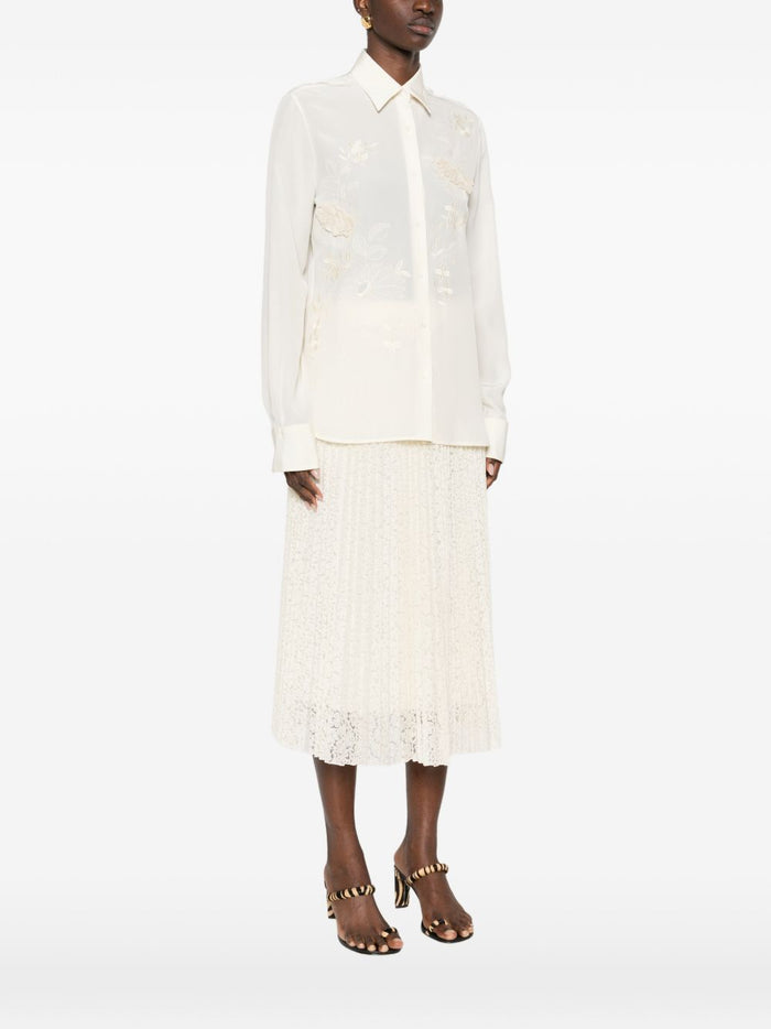 Ermanno Scervino Shirts White Silk
