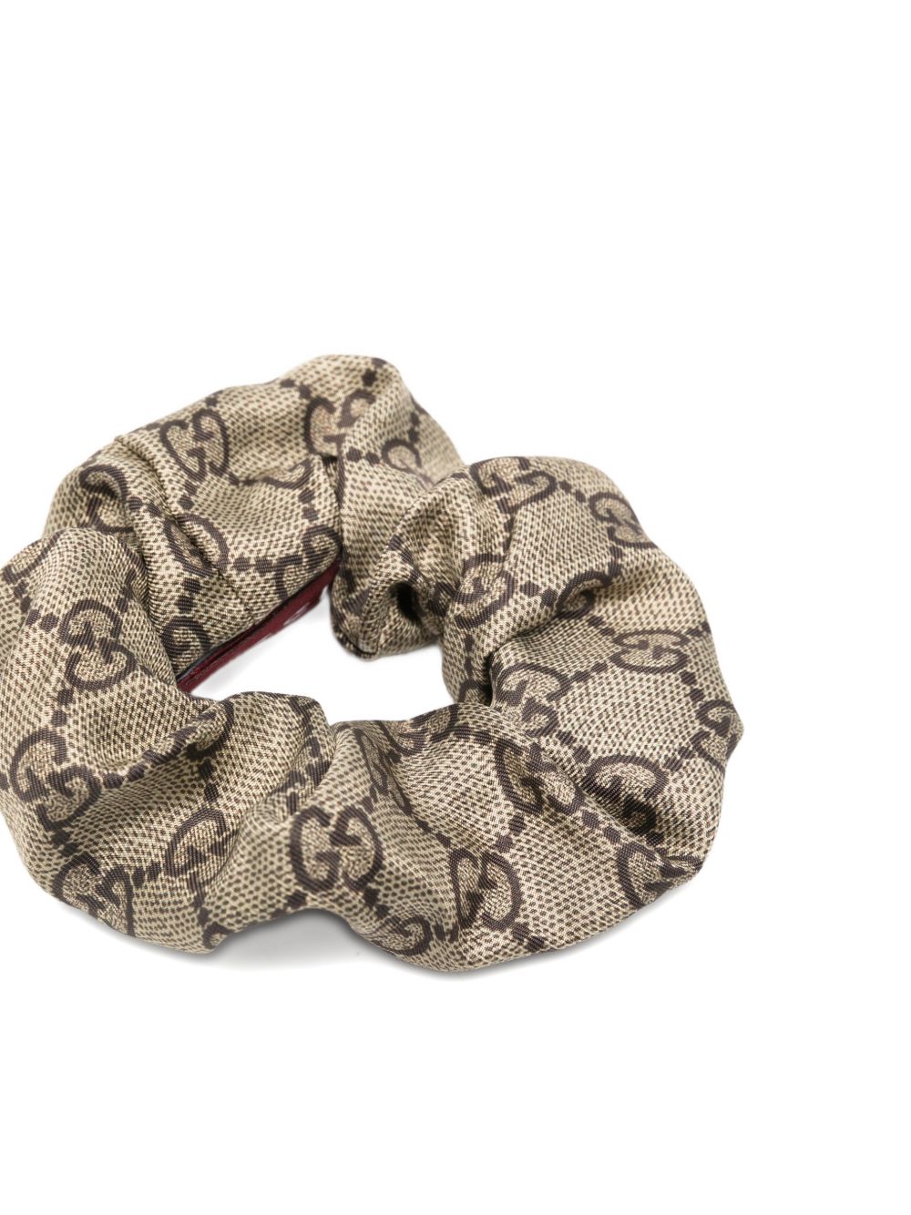 Gucci Accessories Beige Silk Fabric