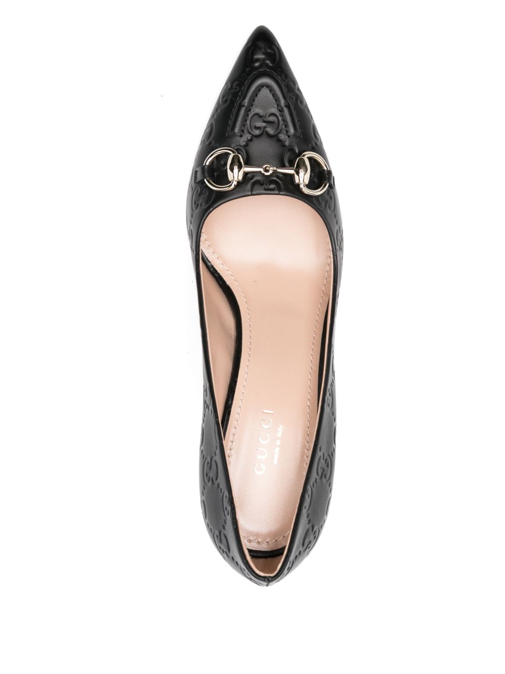 Gucci With Heel Black Calf Skin