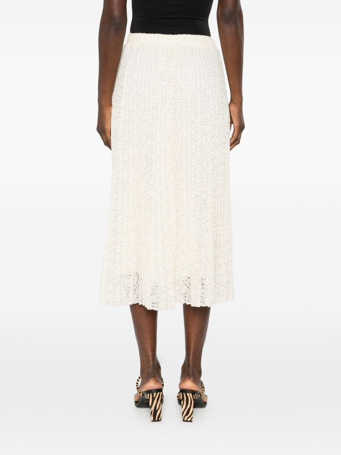 Ermanno Scervino Skirts White Polyester Nylon