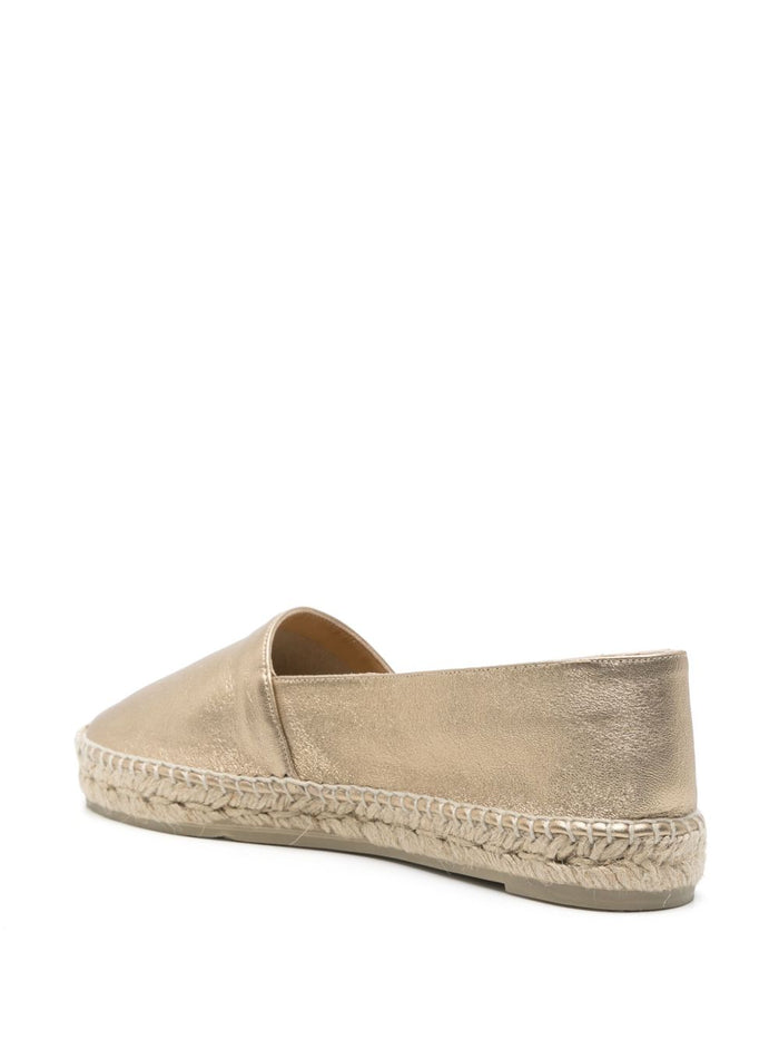 Castaner Flat shoes Golden Fabric