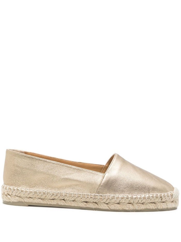 Castaner Flat shoes Golden Fabric