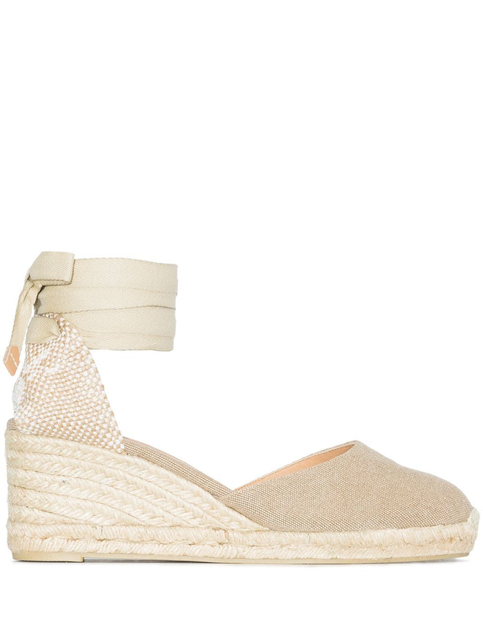 Castaner Flat shoes Beige Fabric