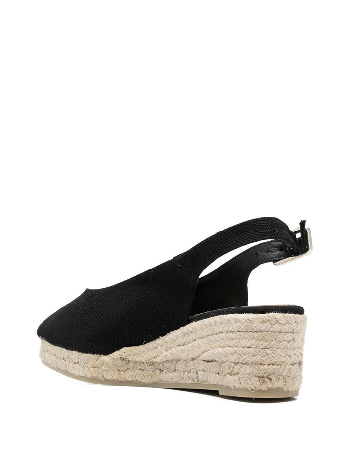 Castaner Flat shoes Black Fabric