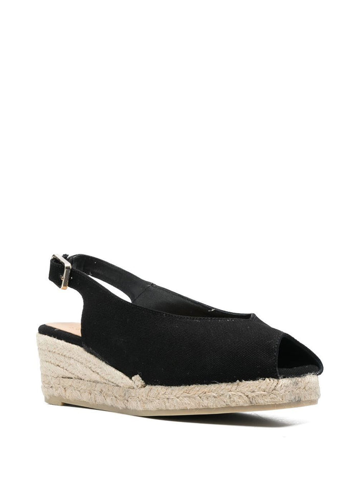 Castaner Flat shoes Black Fabric