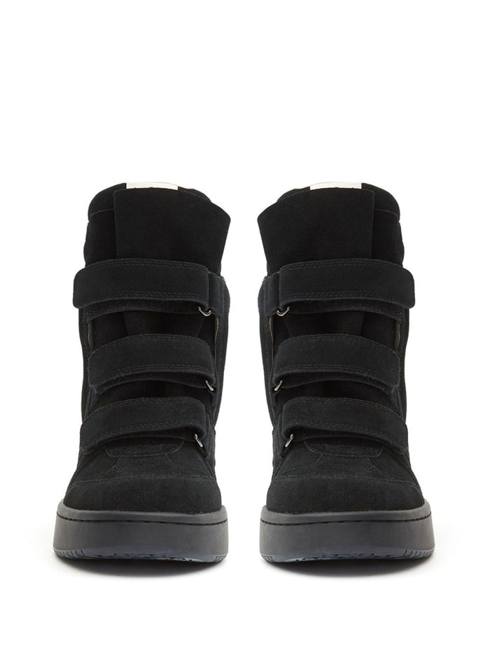 Isabel Marant Sneakers Black Cow Leather