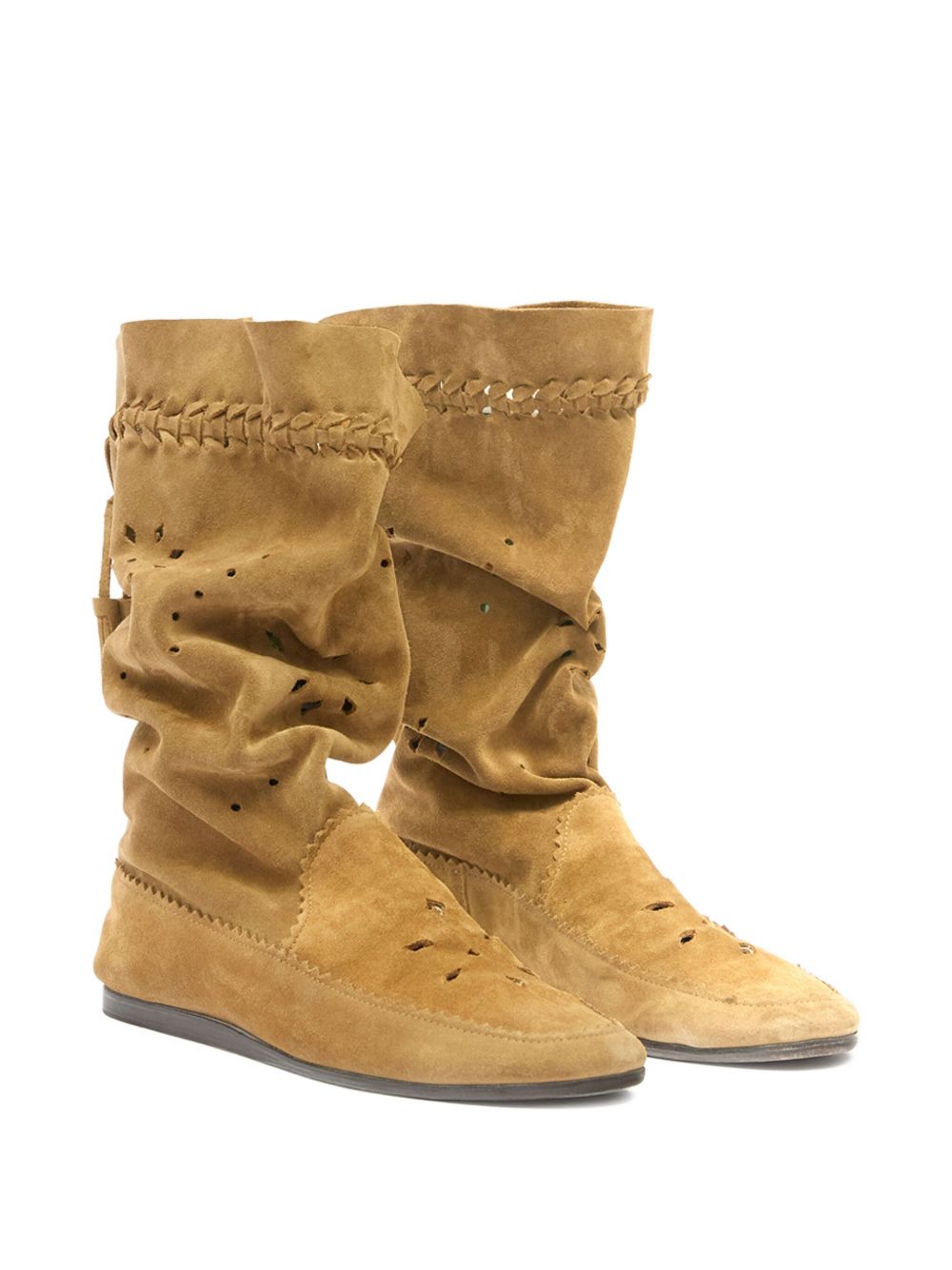 Isabel Marant Boots Dove Grey Cow Leather