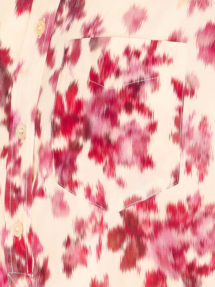 Isabel Marant Shirts Pink Silk Elasthane