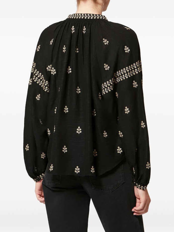 Isabel Marant Shirts Black Silk