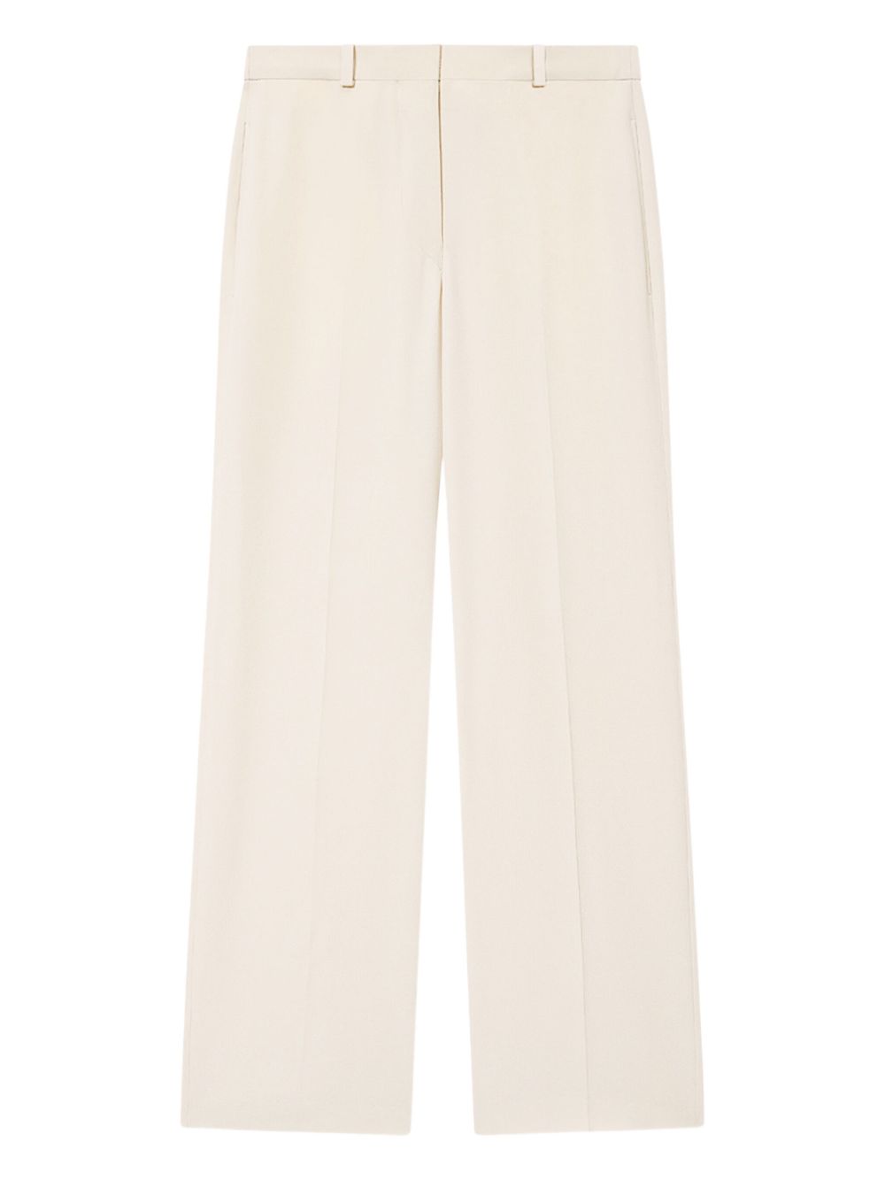 Isabel Marant Trousers Beige Acetate Silk