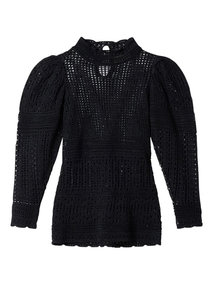 Isabel Marant Top Black Cotton Viscose Paper