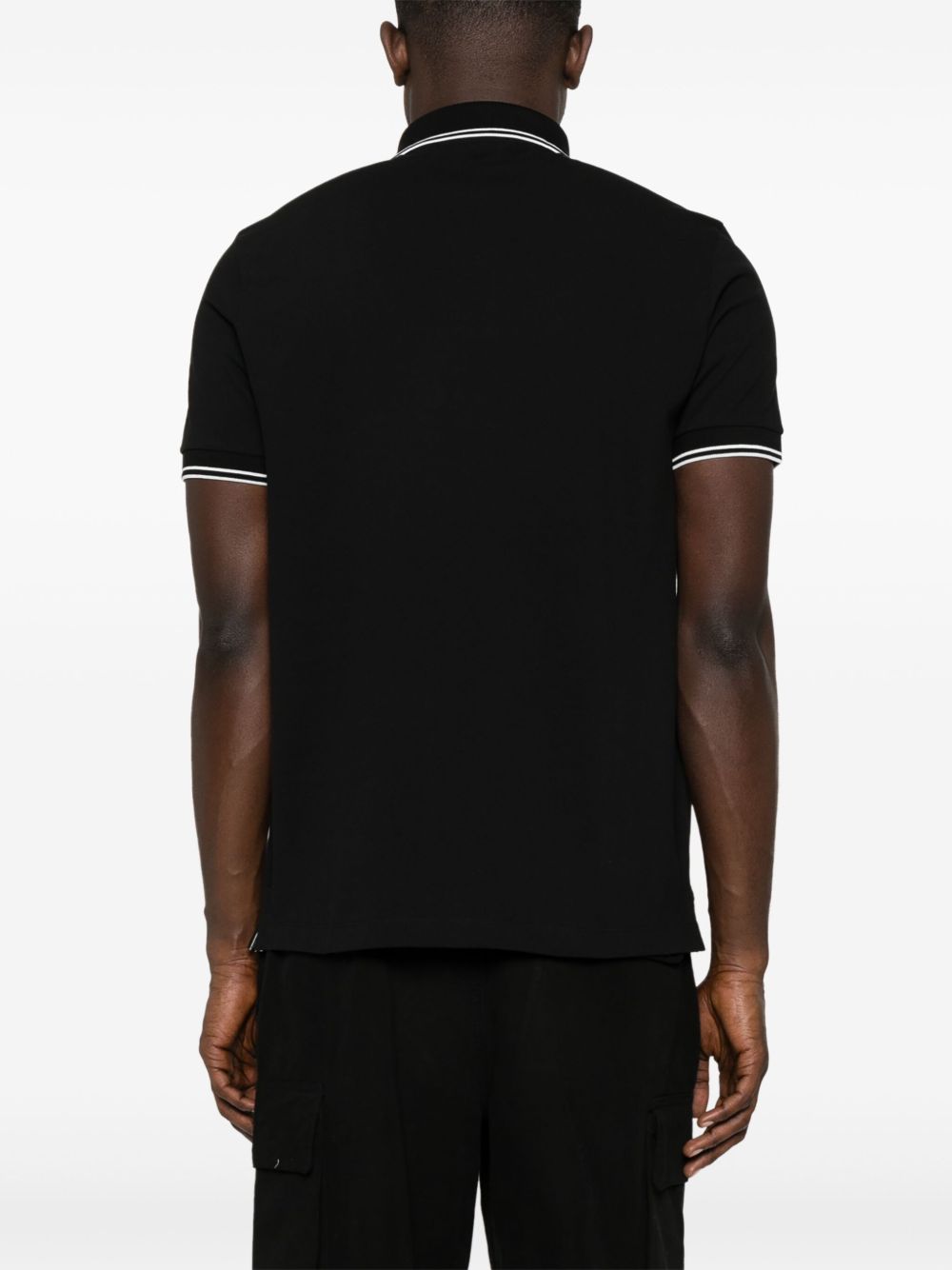 Stone Island T-shirts and Polos Black Elastan