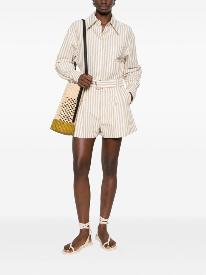 Iro Shirts Beige Cotton