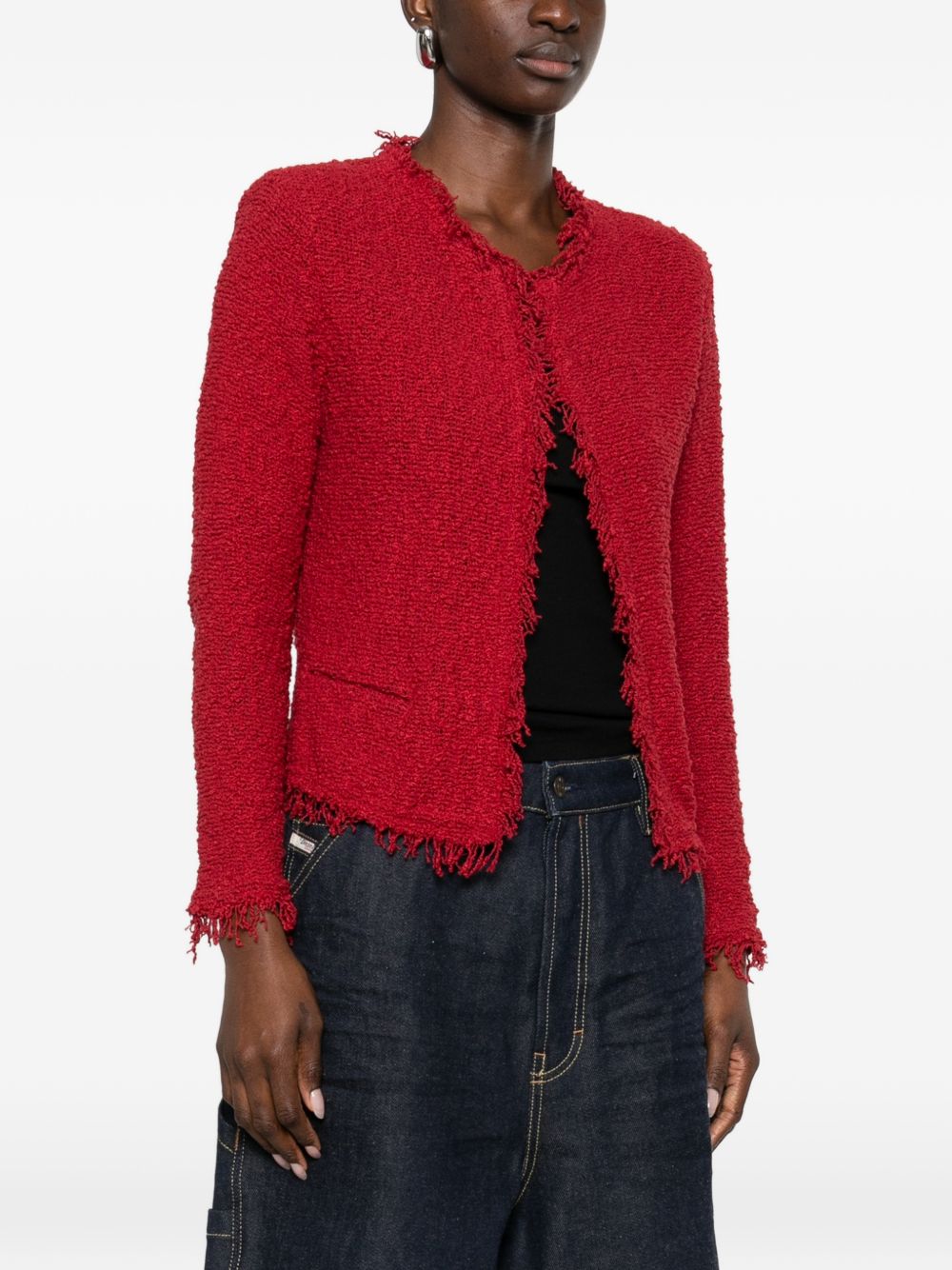 Iro Jackets Red Cotton