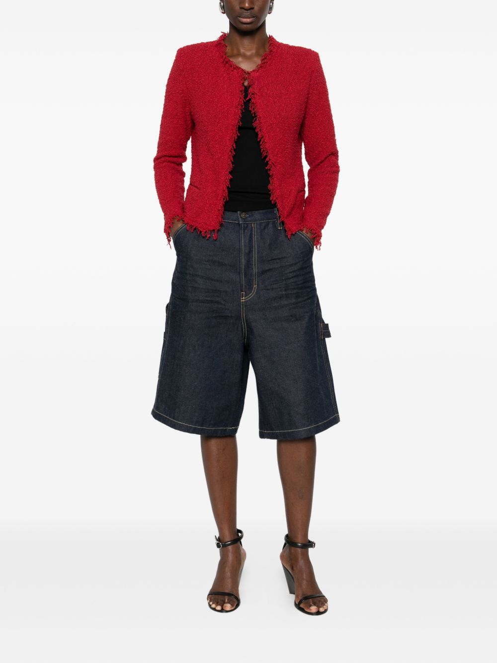 Iro Jackets Red Cotton